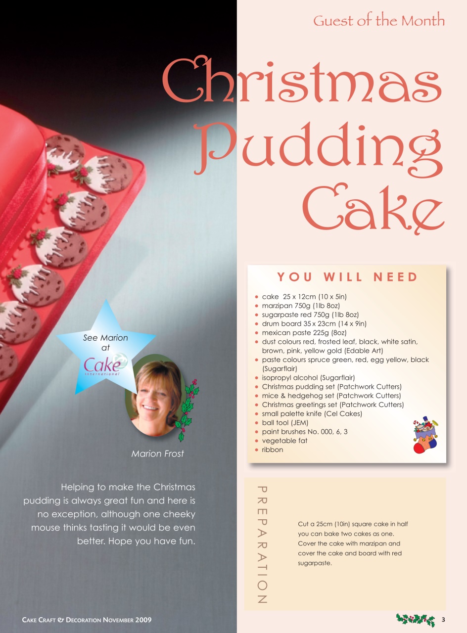 Cake Decoration & Sugarcraft Magazine Preview Pages