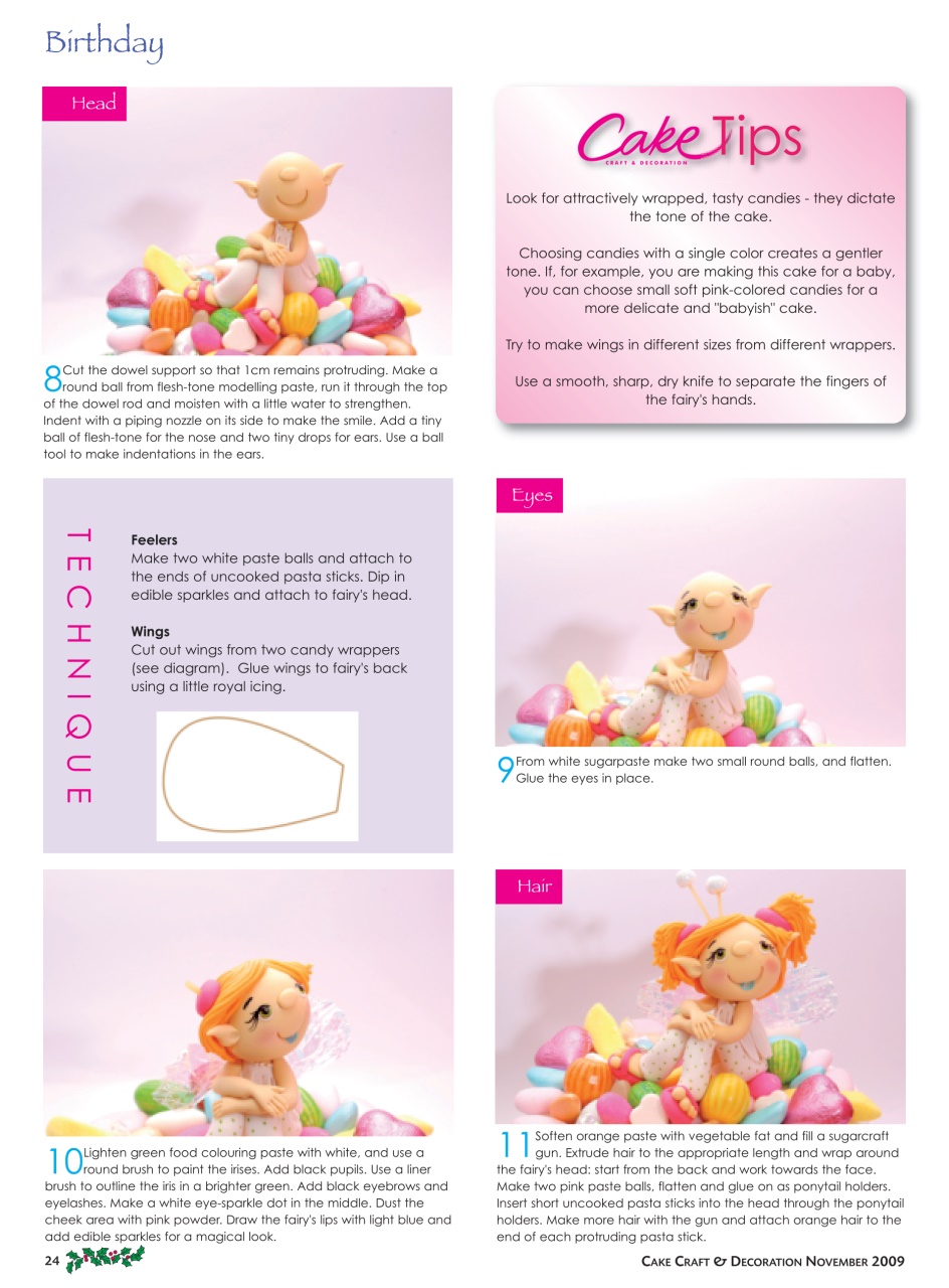 Cake Decoration & Sugarcraft Magazine Preview Pages