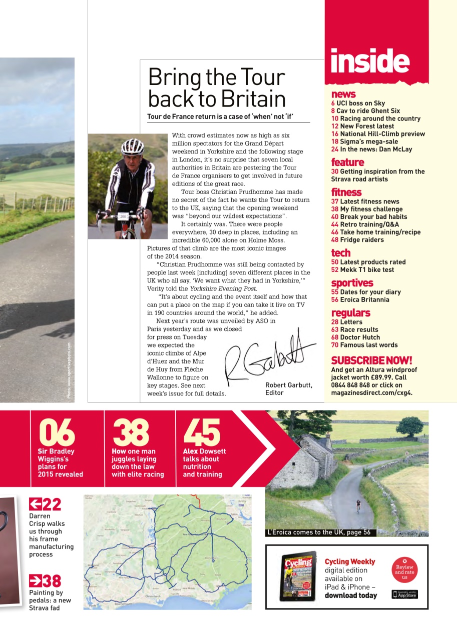 Cycling Weekly Preview Pages