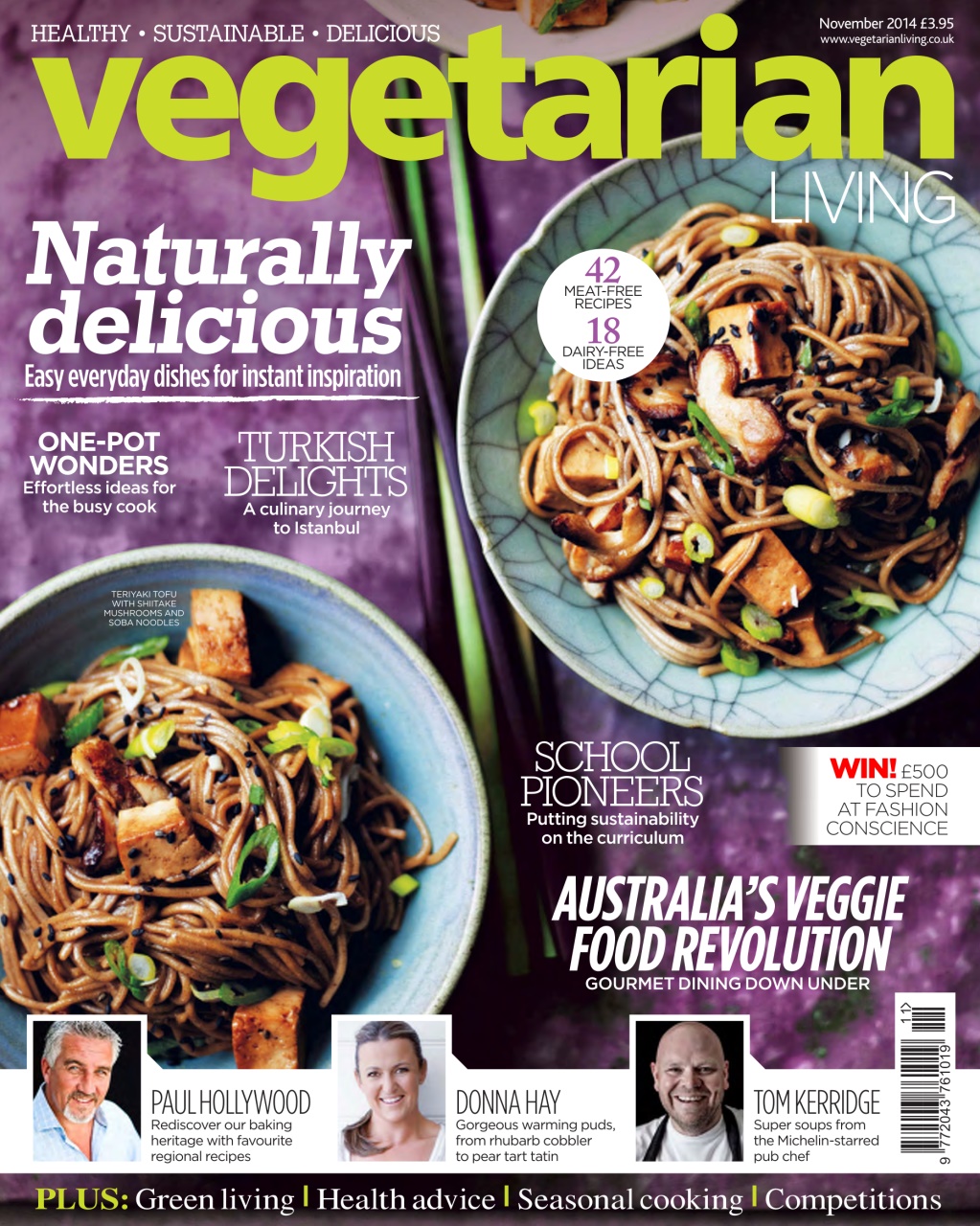 Vegetarian Living Preview Pages