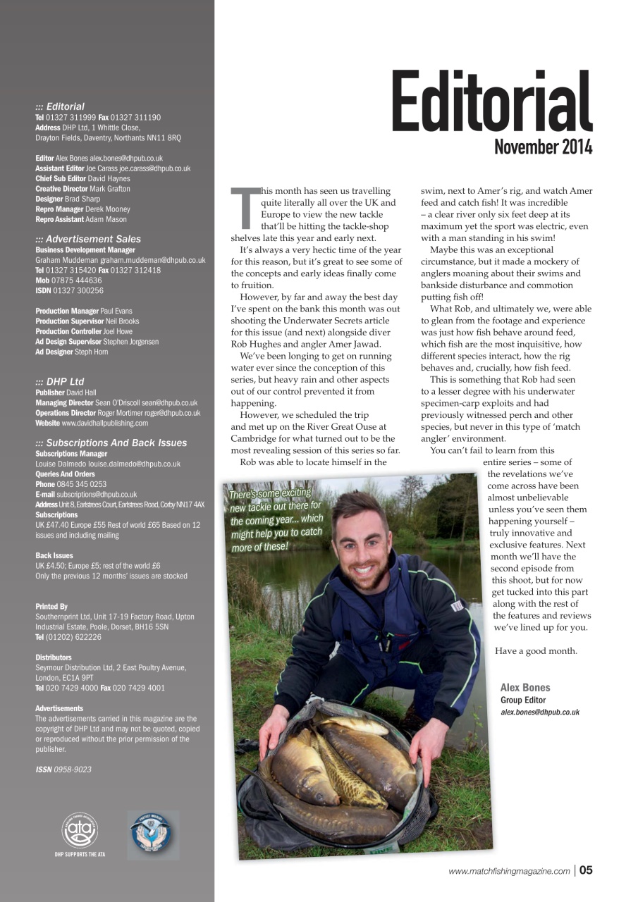 Match Fishing Preview Pages