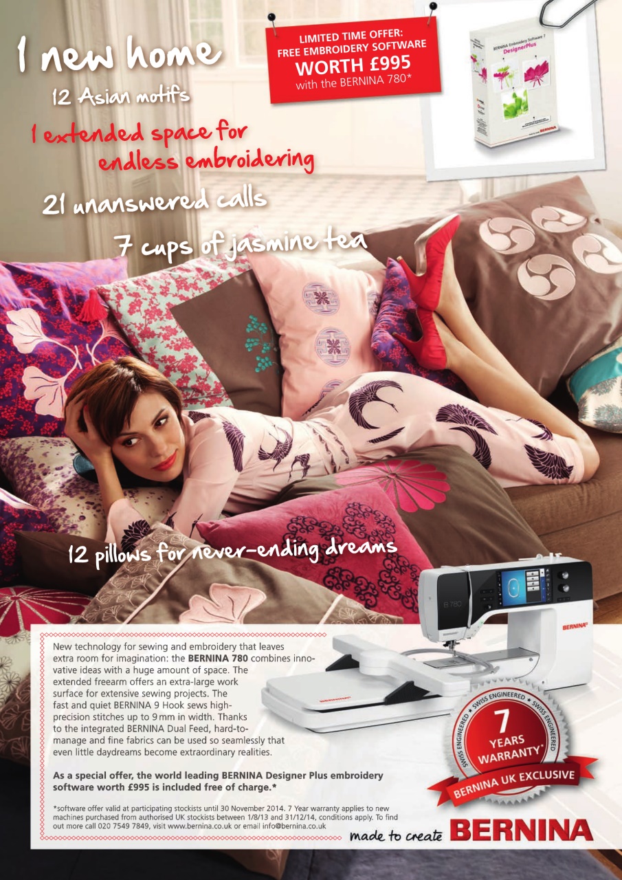 Embroidery Magazine Preview Pages