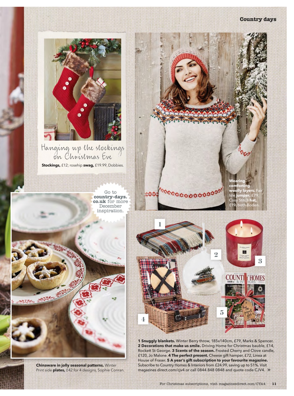 Country Homes & Interiors Preview Pages