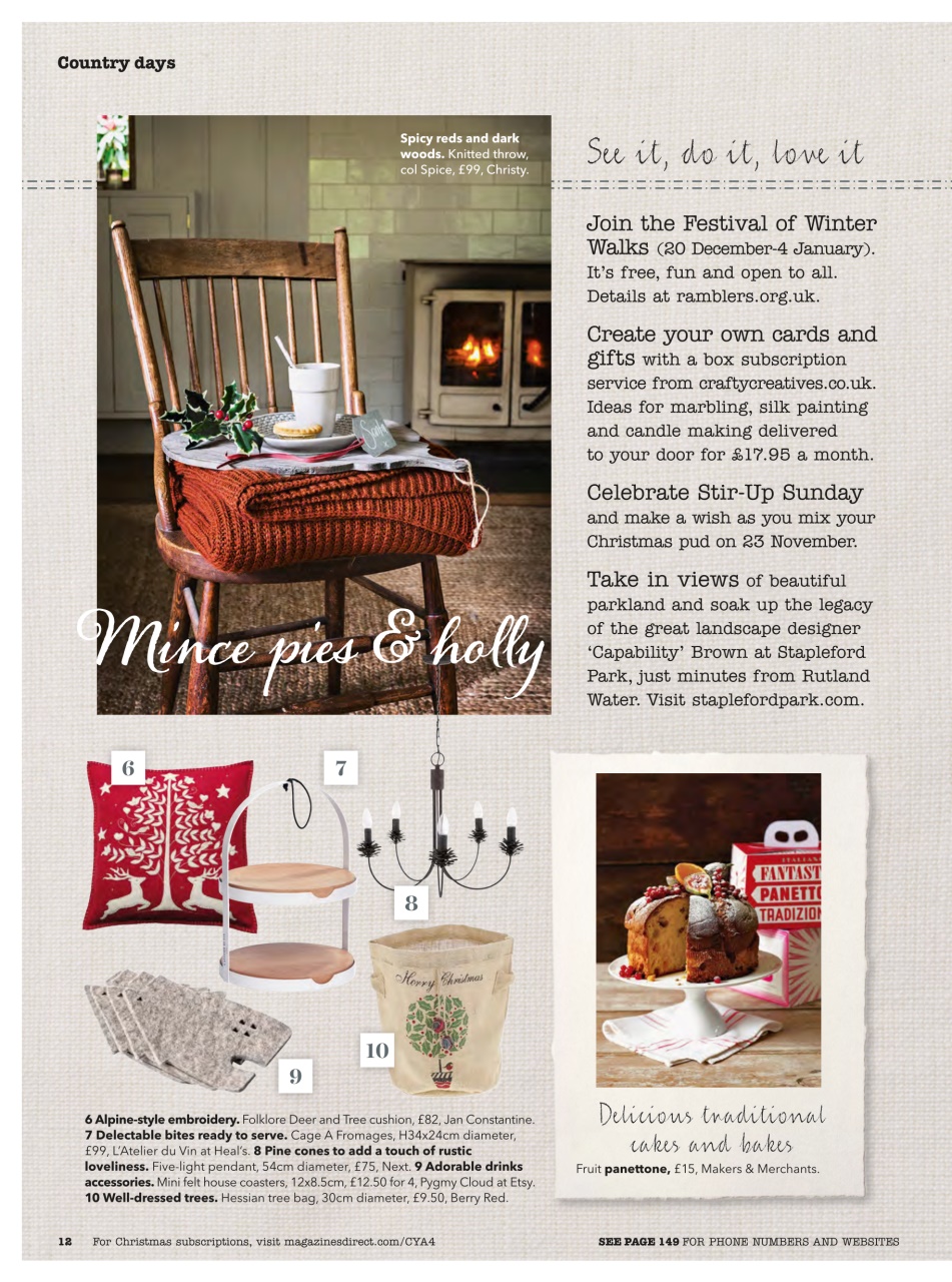 Country Homes & Interiors Preview Pages