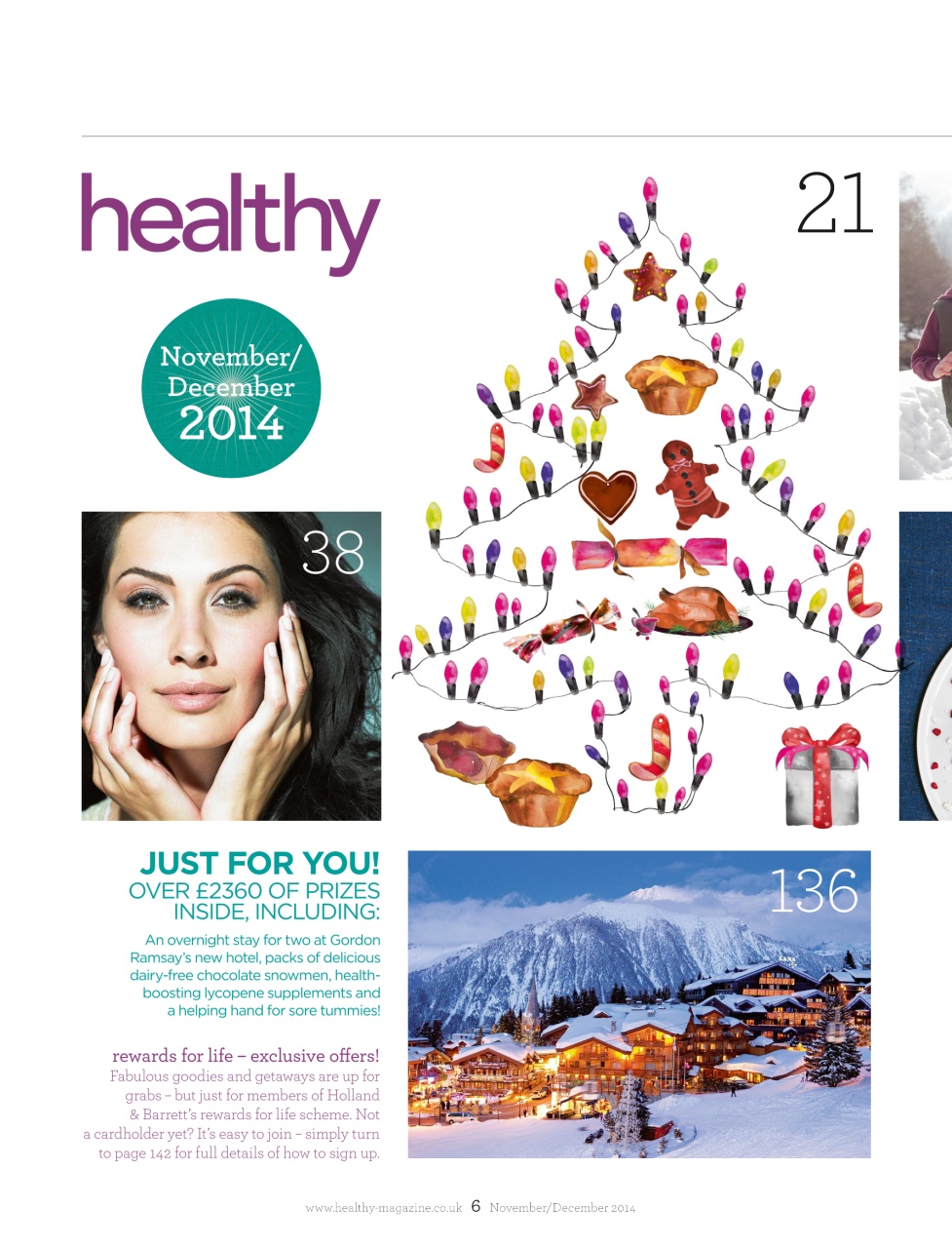 Healthy Magazine Preview Pages