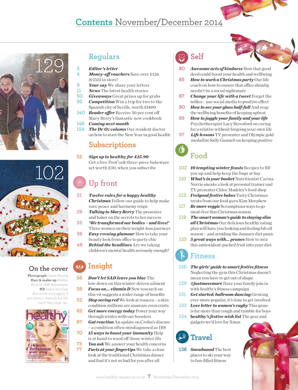 Healthy Magazine Preview Pages