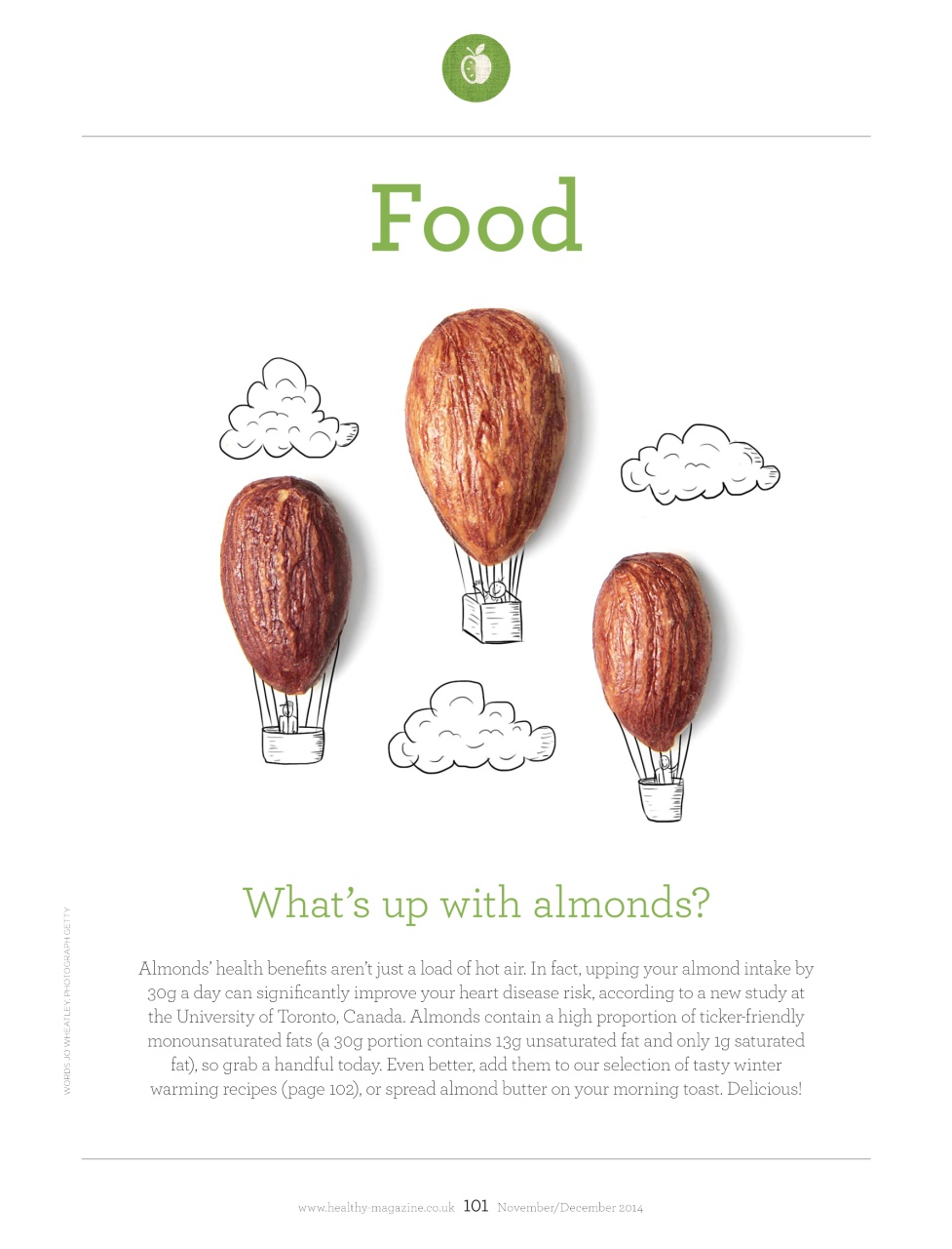 Healthy Magazine Preview Pages