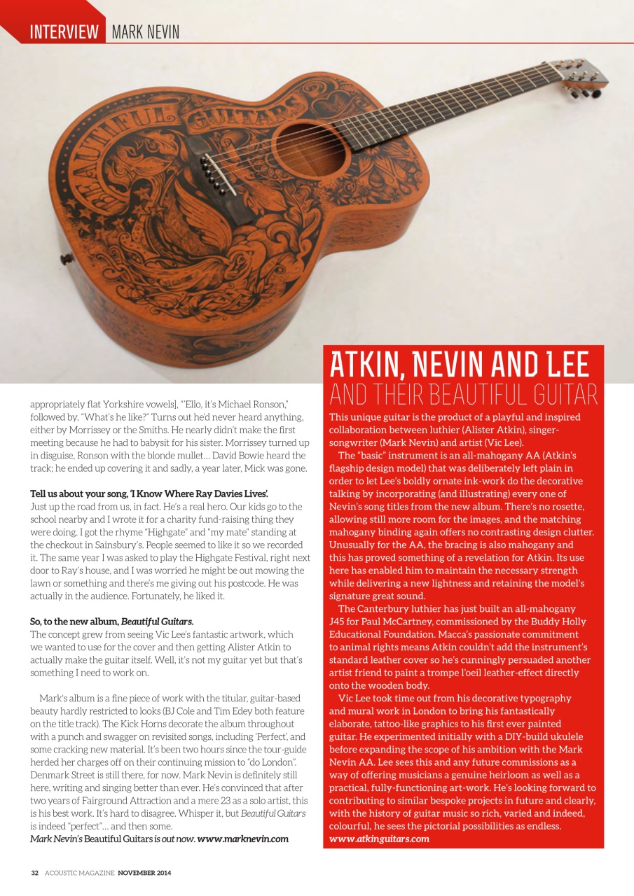 Acoustic Preview Pages