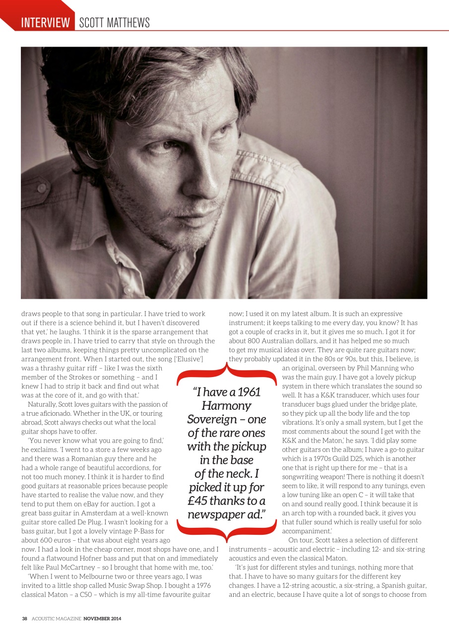 Acoustic Preview Pages