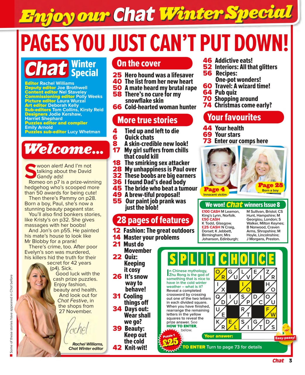 Chat Specials Preview Pages