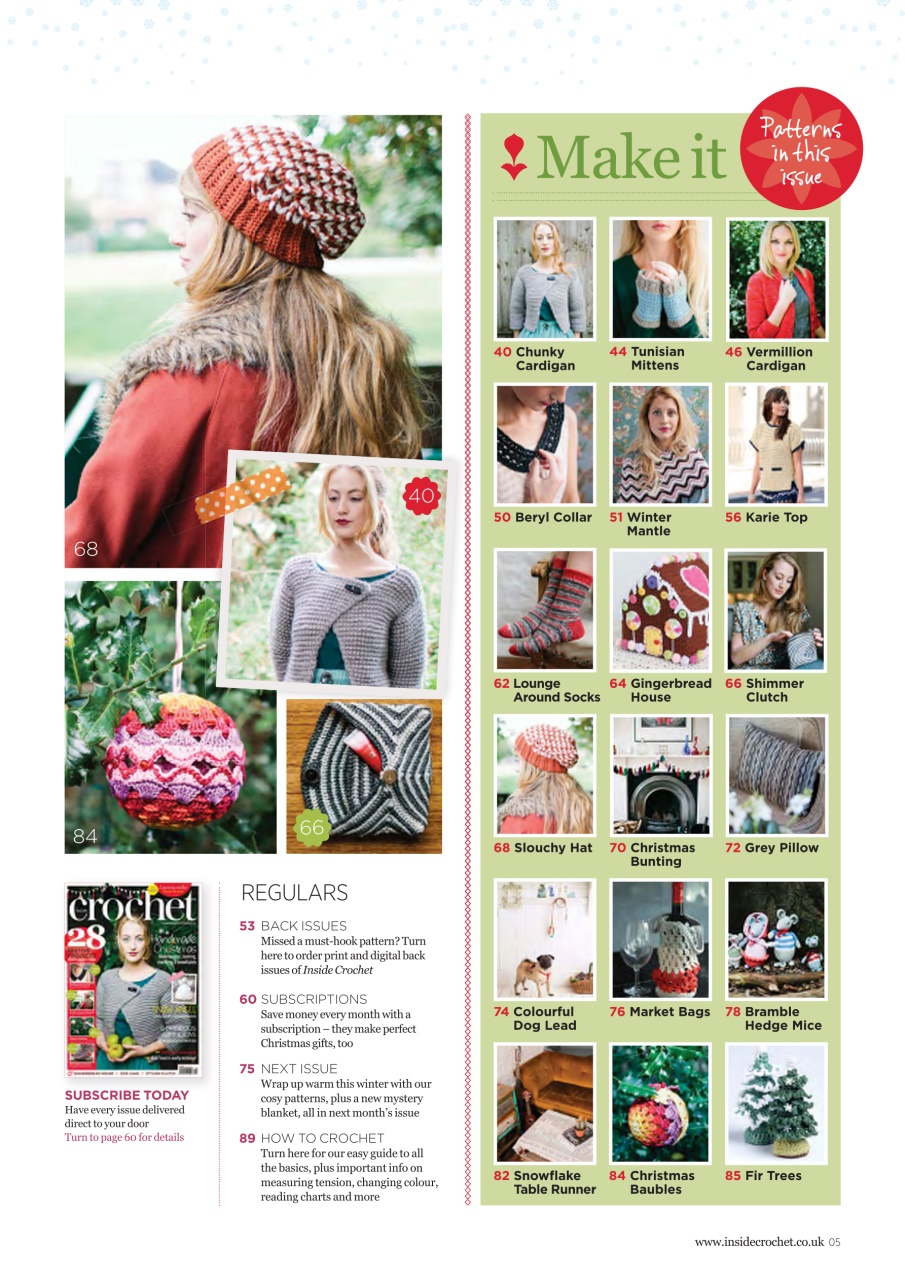 Inside Crochet Preview Pages