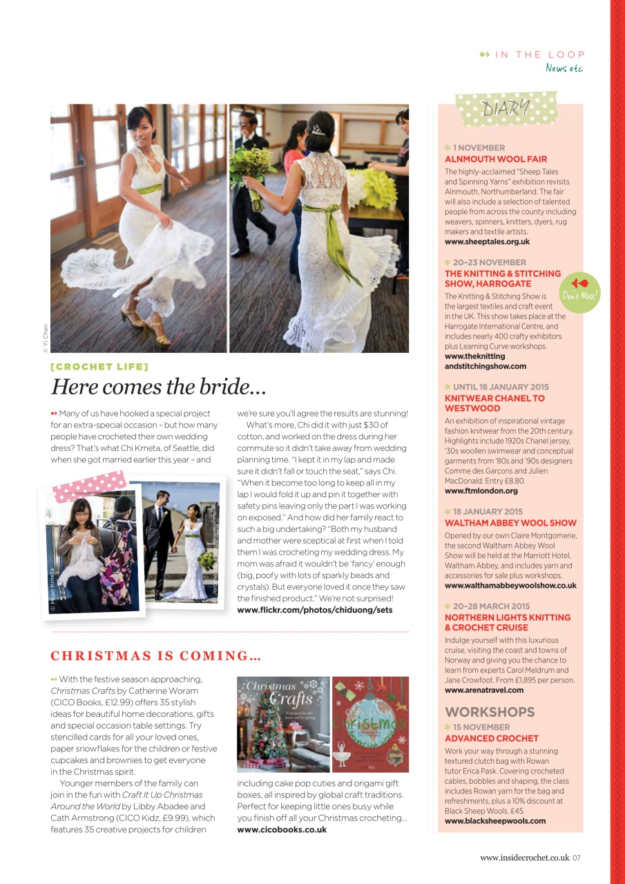 Inside Crochet Preview Pages