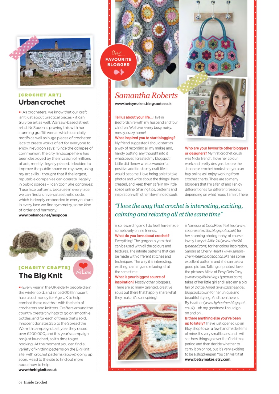 Inside Crochet Preview Pages