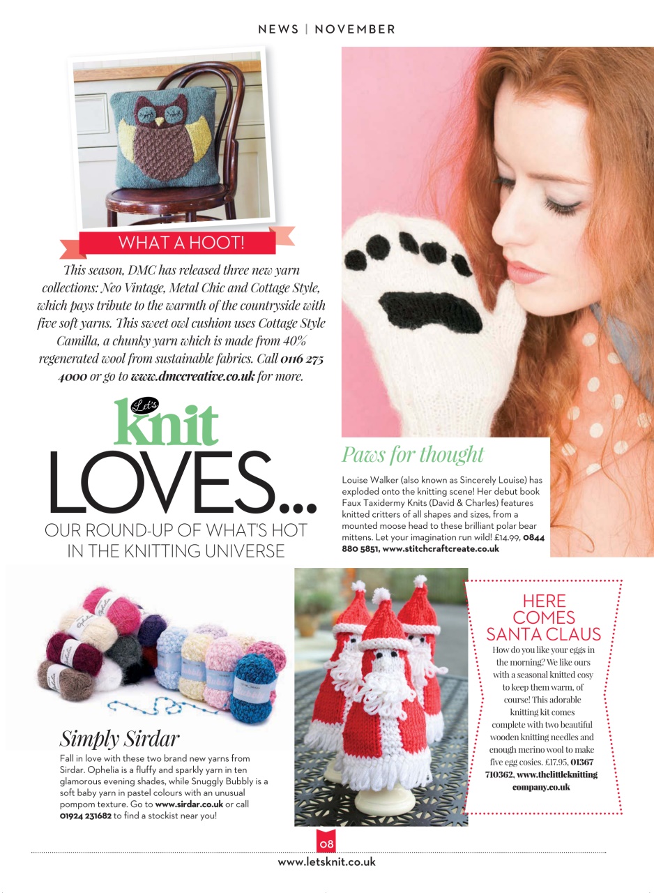 Let's Knit Preview Pages