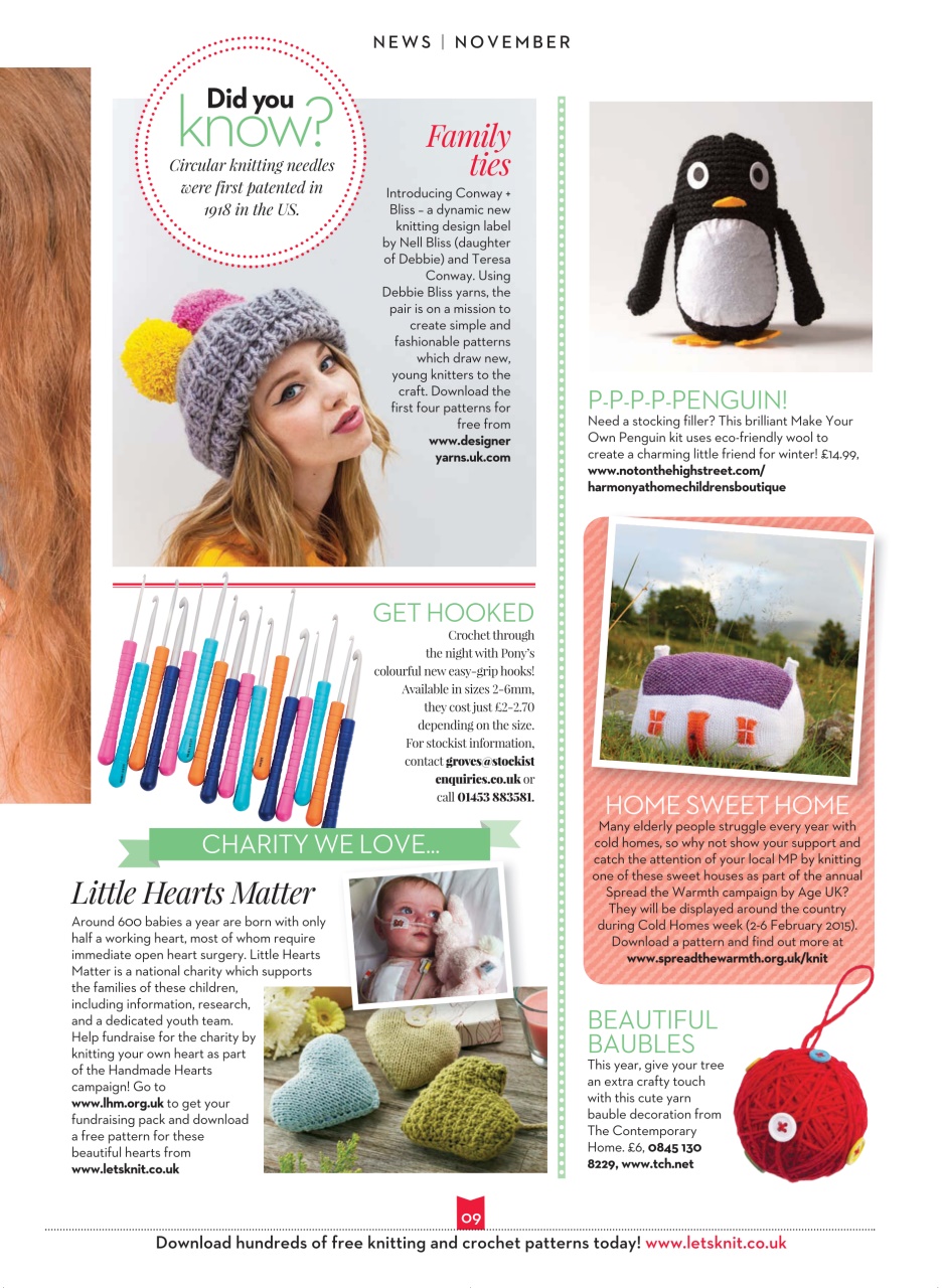 Let's Knit Preview Pages