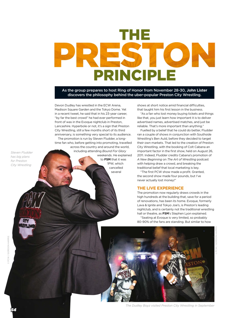 Wrestletalk Magazine Preview Pages