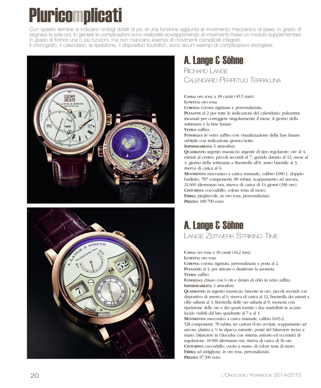 L'Orologio Preview Pages