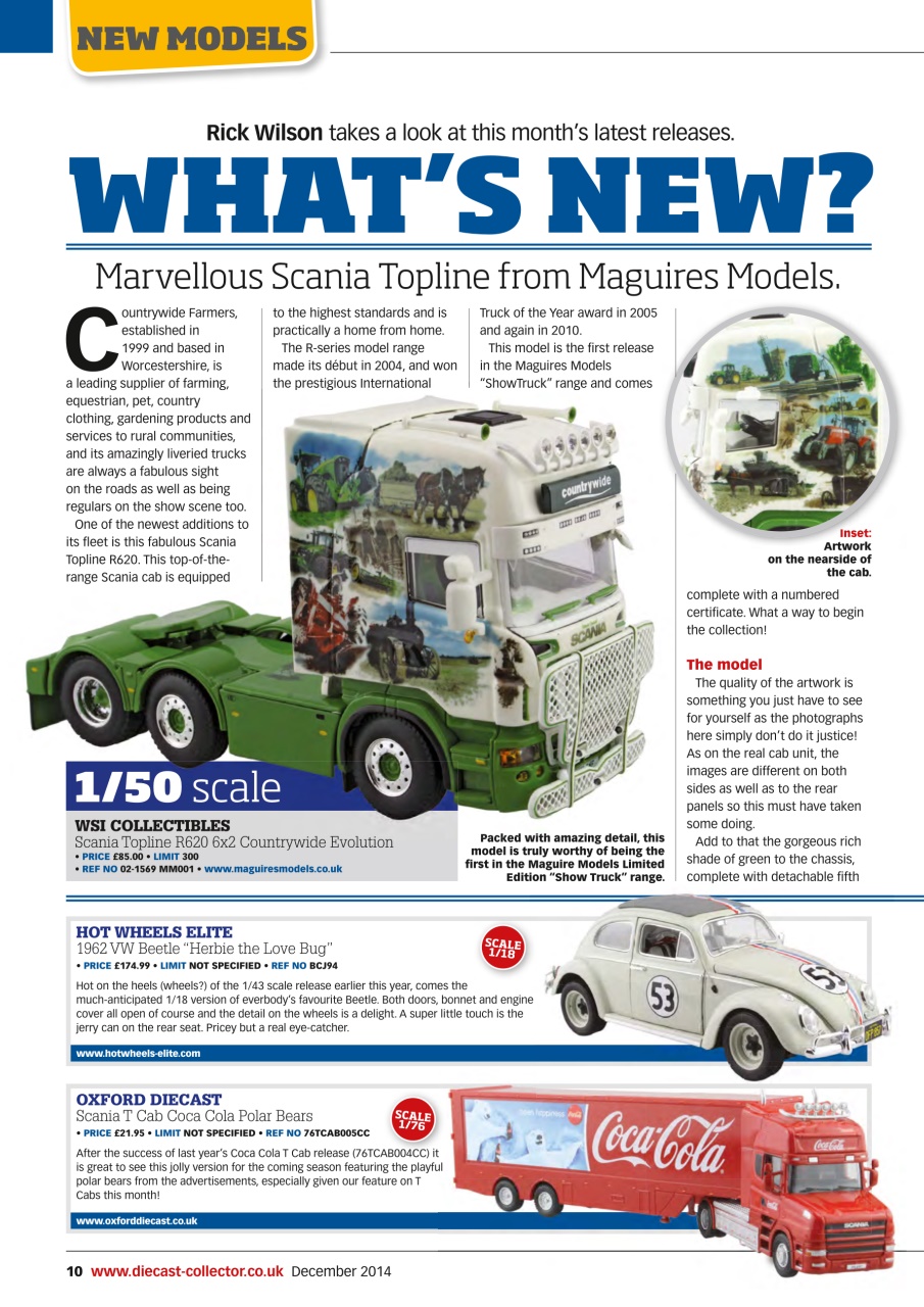 Diecast Collector Preview Pages