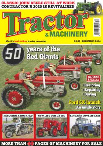 Tractor & Machinery issue Vol.21 No.1 Year of the Red Giants