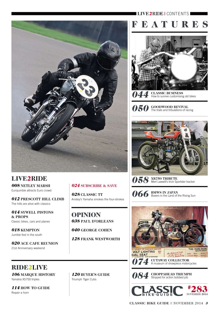 Classic Bike Guide Preview Pages