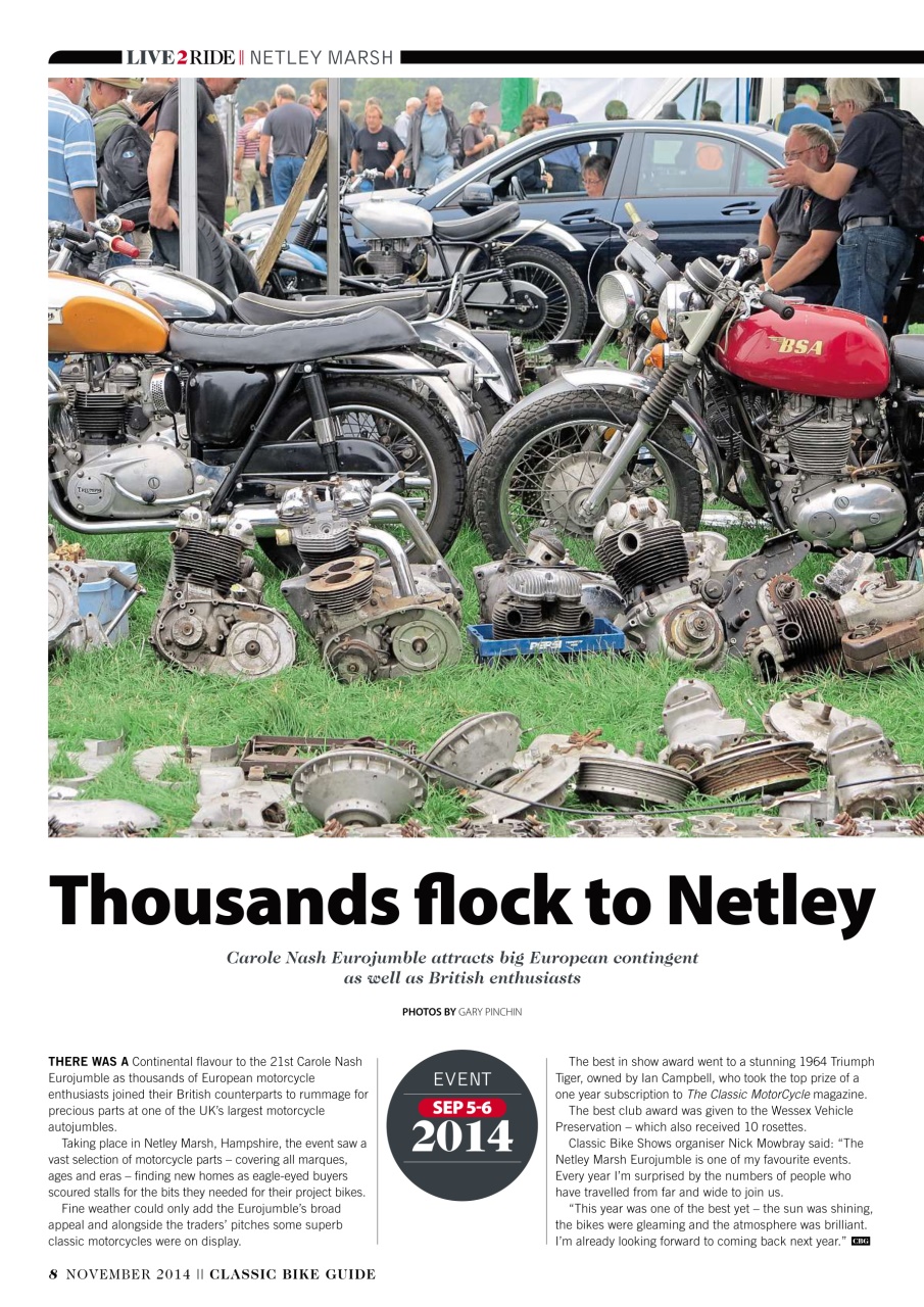 Classic Bike Guide Preview Pages