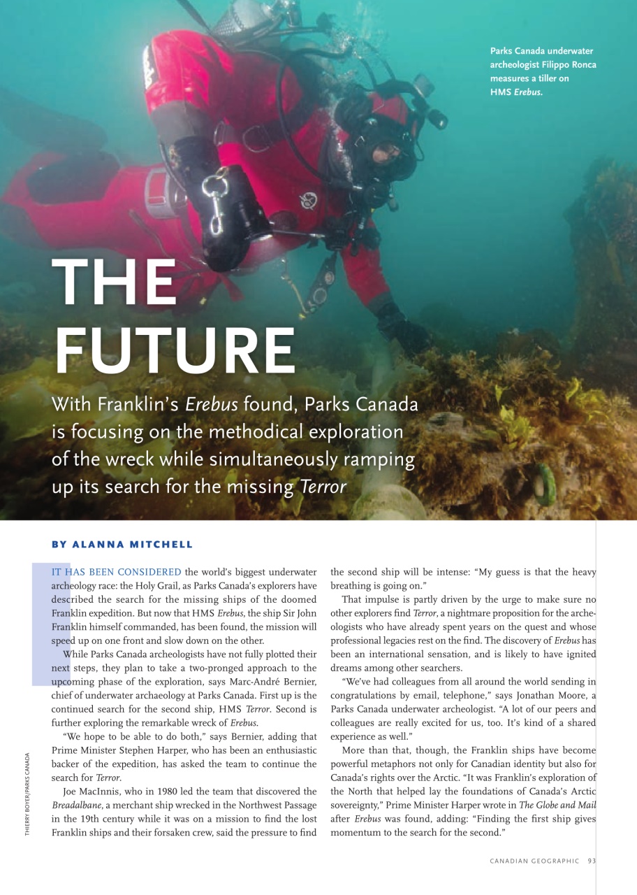 Canadian Geographic Preview Pages