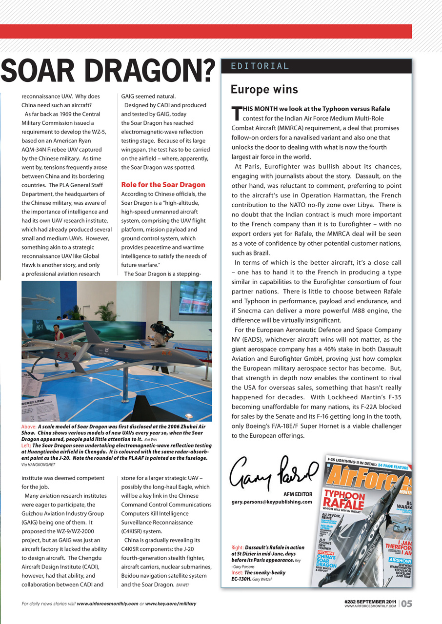 AirForces Monthly Preview Pages