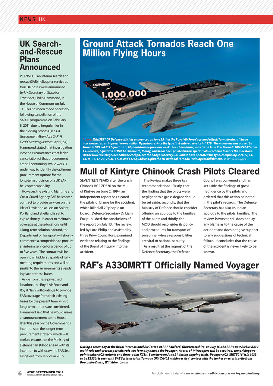 AirForces Monthly Preview Pages