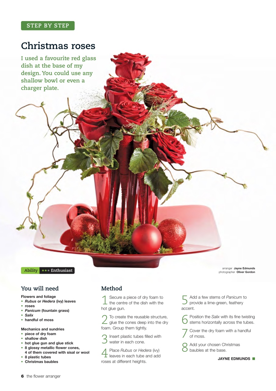 The Flower Arranger Preview Pages