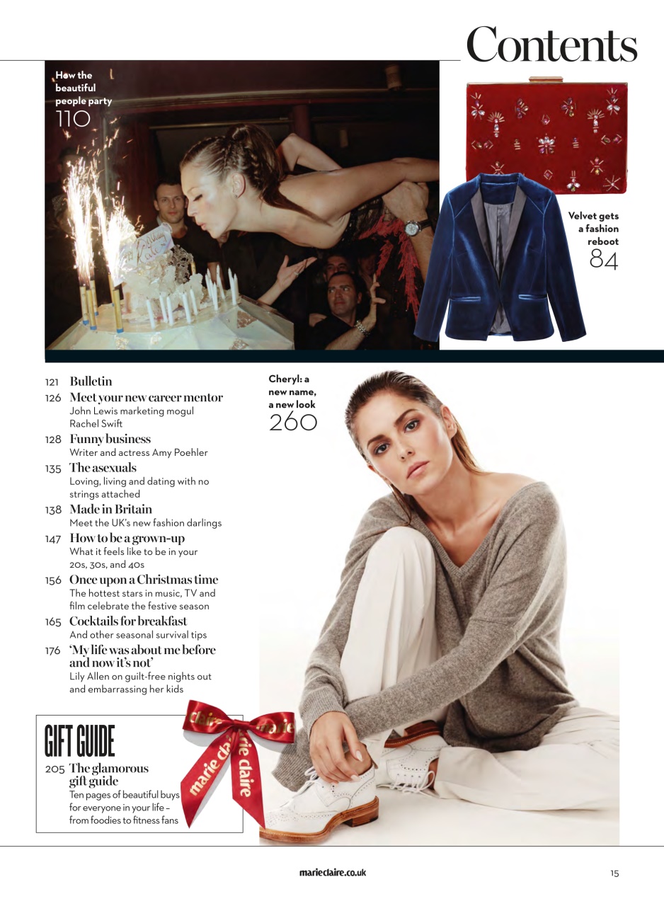 Marie Claire Preview Pages
