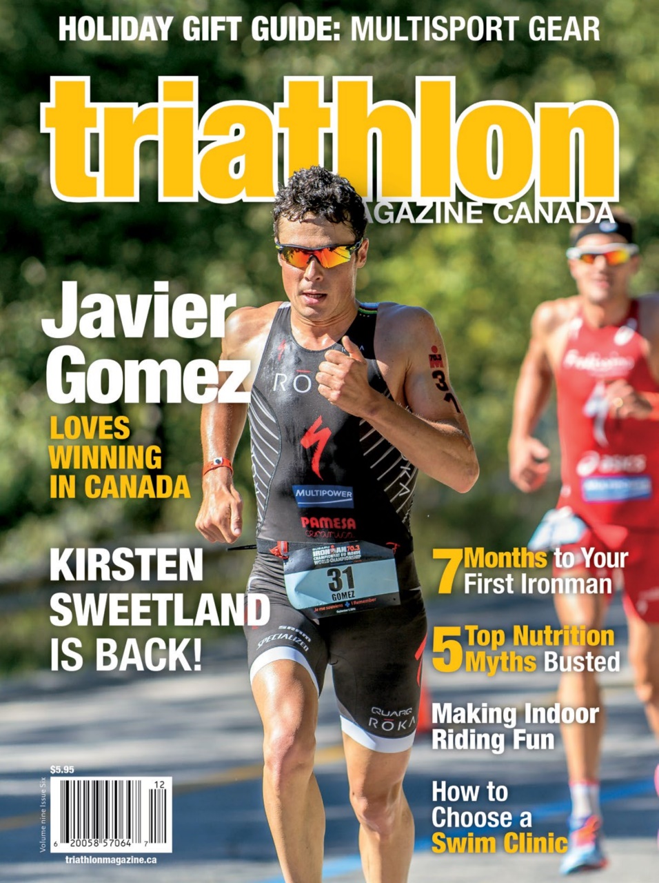 Triathlon Magazine Canada Preview Pages