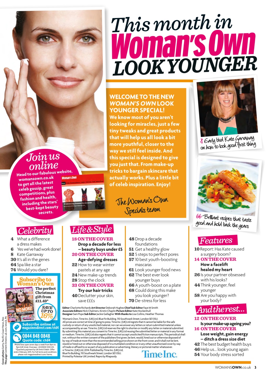 Woman's Own Lifestyle Special Preview Pages