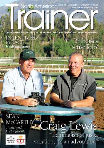 North American Trainer Magazine - horse racing issue Issue 34 - November 2014-January 2015