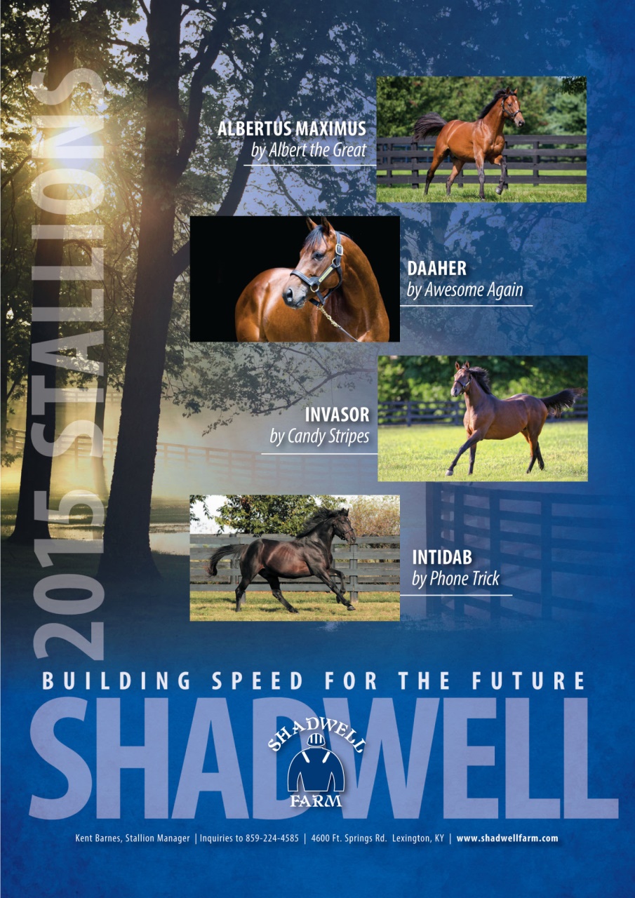 North American Trainer Magazine - horse racing Preview Pages