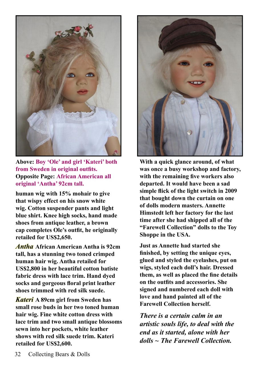 Collecting Bears And Dolls Preview Pages