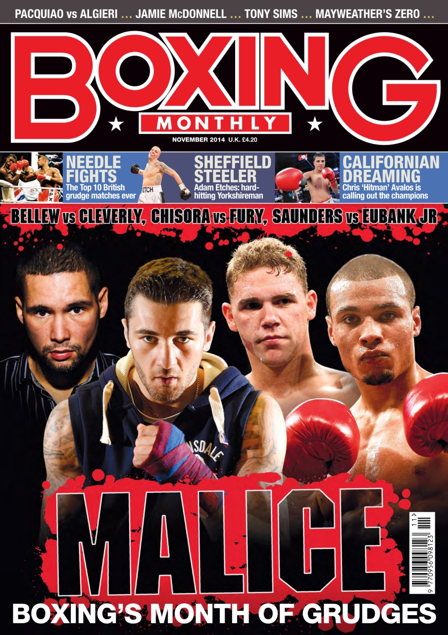 Boxing Monthly Preview Pages