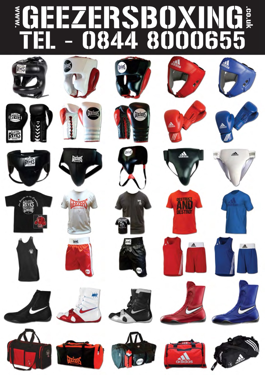 Boxing Monthly Preview Pages