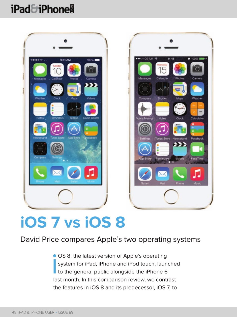 iPad and iPhone User Preview Pages