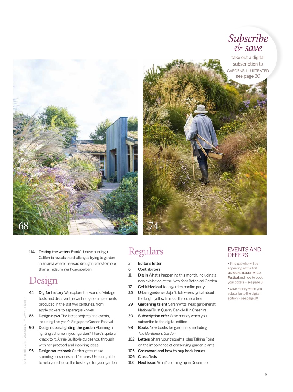 Gardens Illustrated Preview Pages