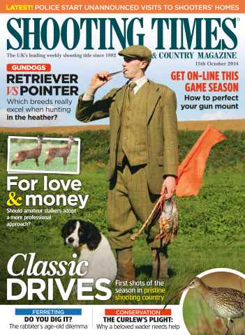 Shooting Times & Country issue 15th October 2014