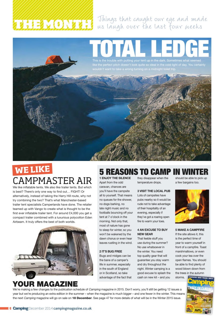 Camping Preview Pages