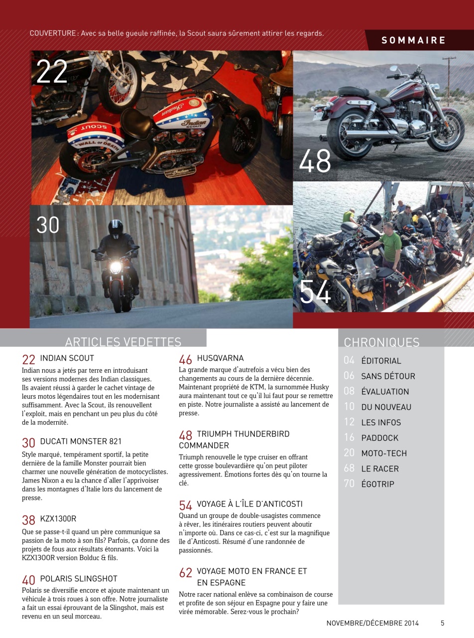 Moto Journal Preview Pages