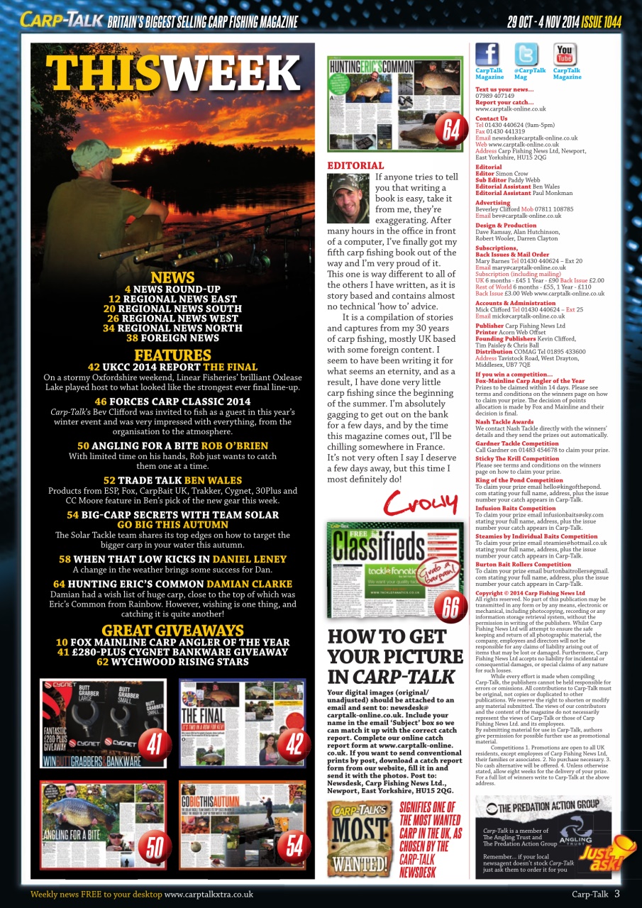 Carp-Talk Preview Pages