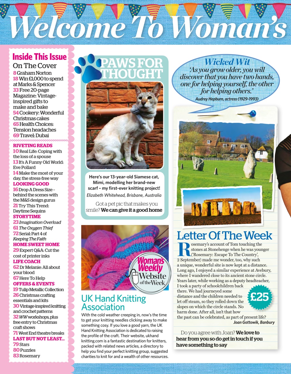 Woman's Weekly Preview Pages