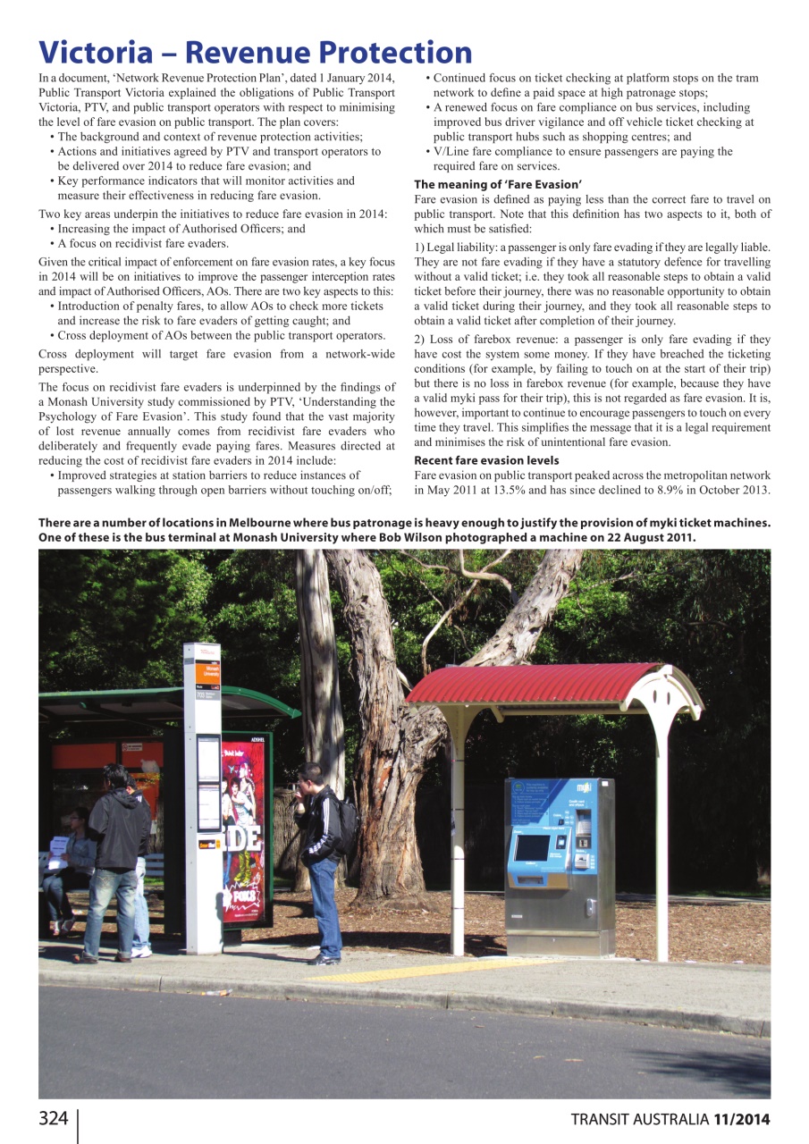 Transit Australia Preview Pages