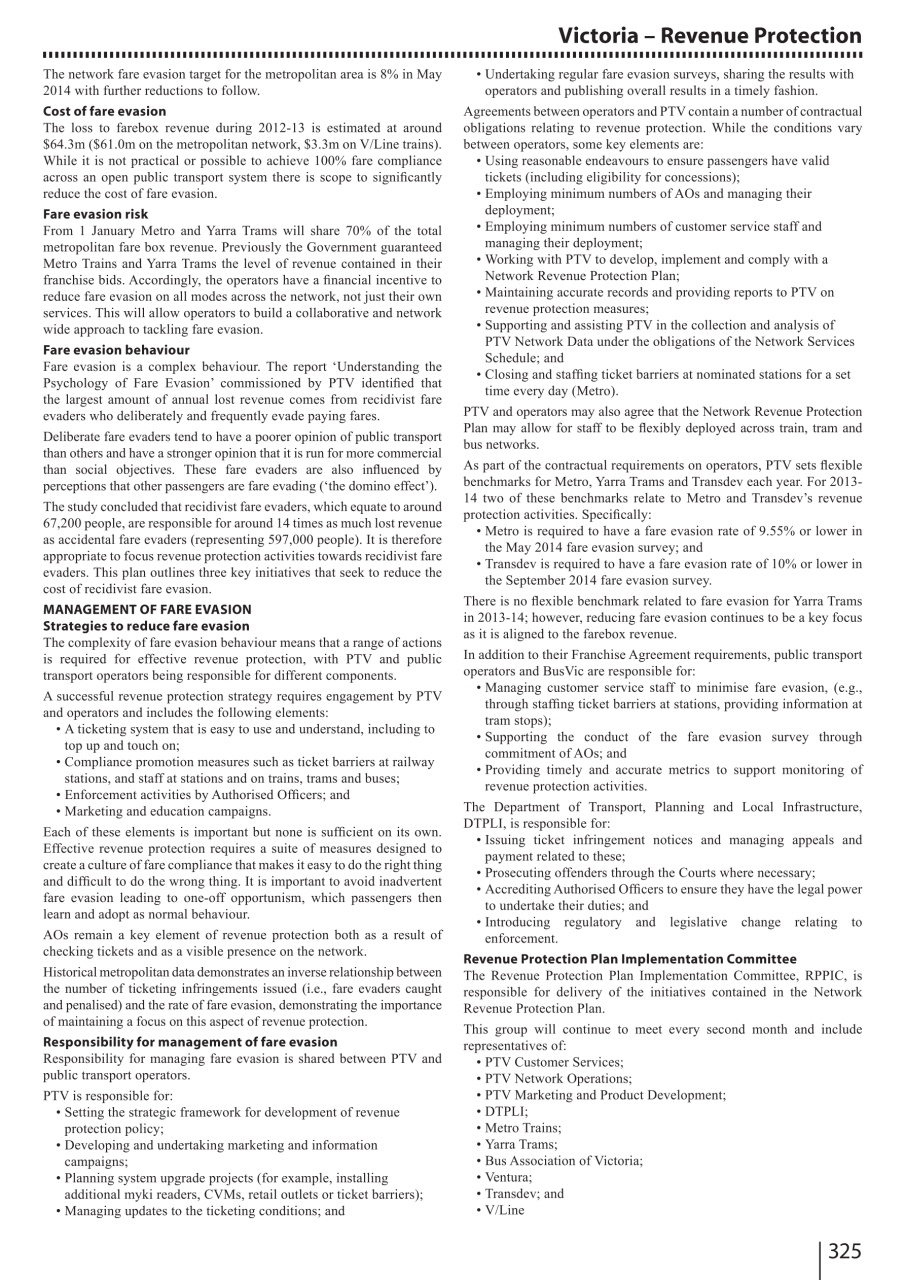 Transit Australia Preview Pages