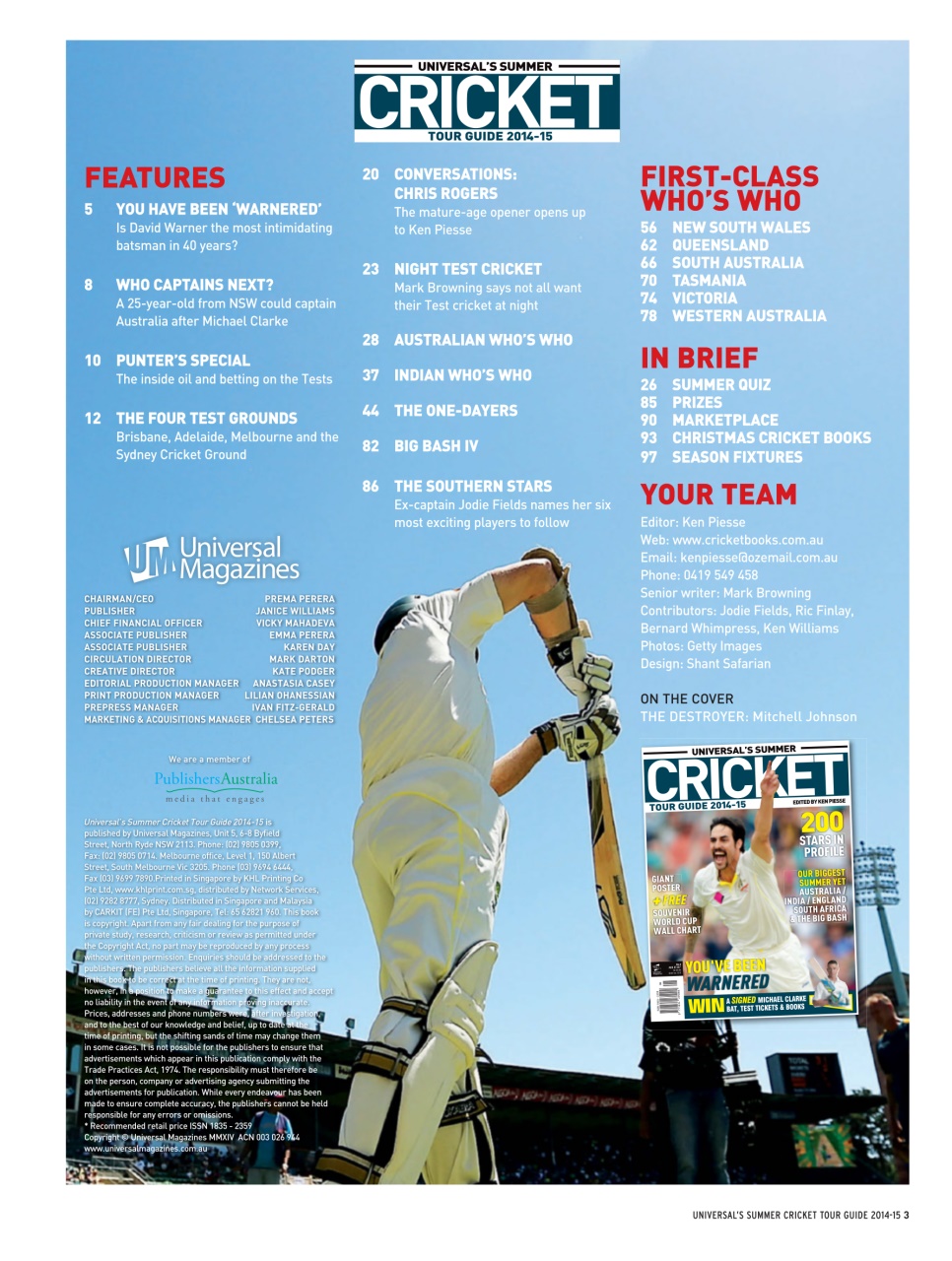 Cricket Summer Guide Preview Pages
