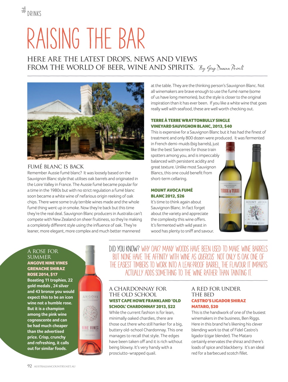 Australian Country Preview Pages