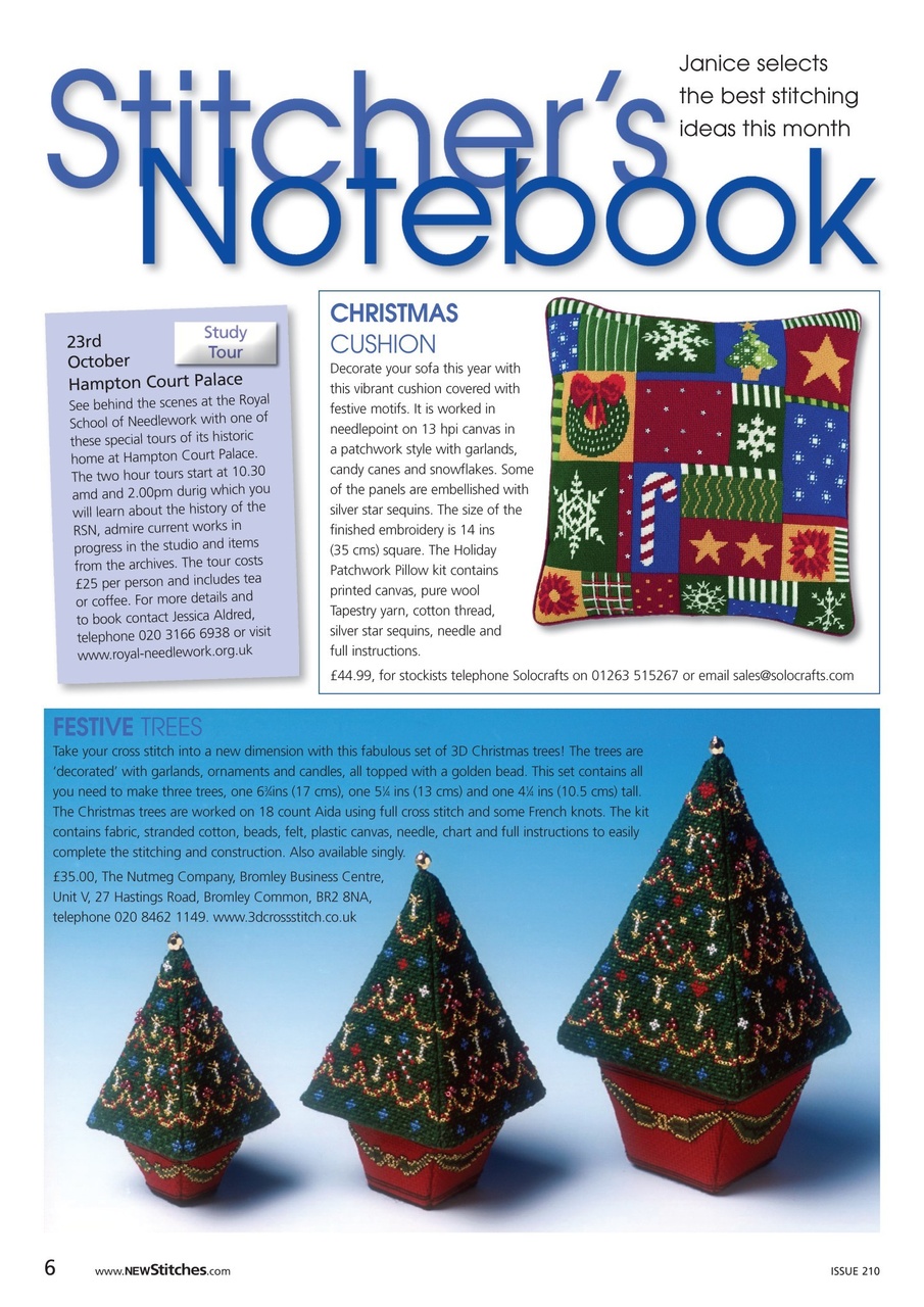 New Stitches Preview Pages