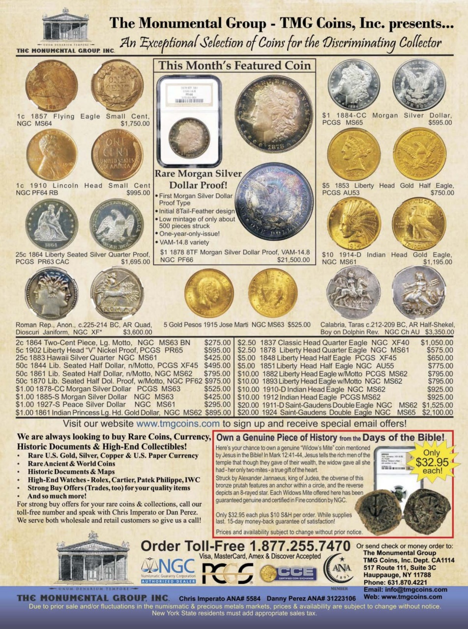 COINage Magazine Preview Pages